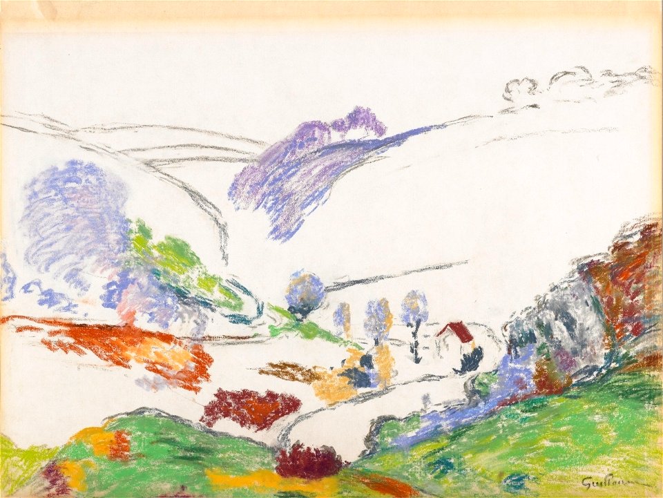 Jean-Baptiste Armand Guillaumin PAYSAGE DE LA CREUSE 1915
