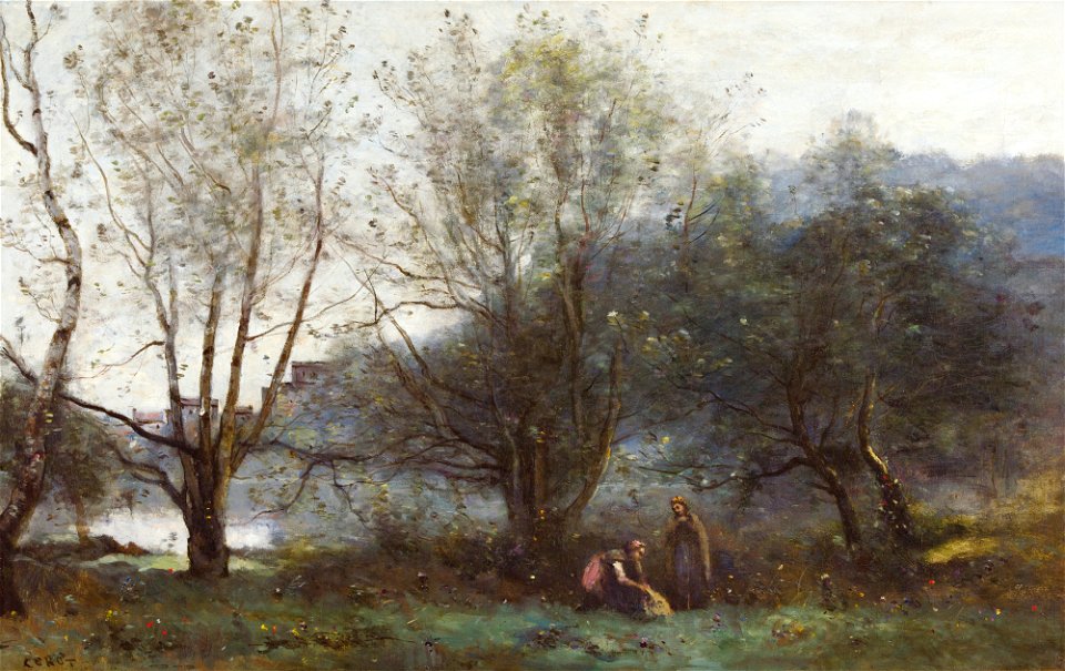 Jean-Baptiste Camille Corot - Les étangs de ville d'avray