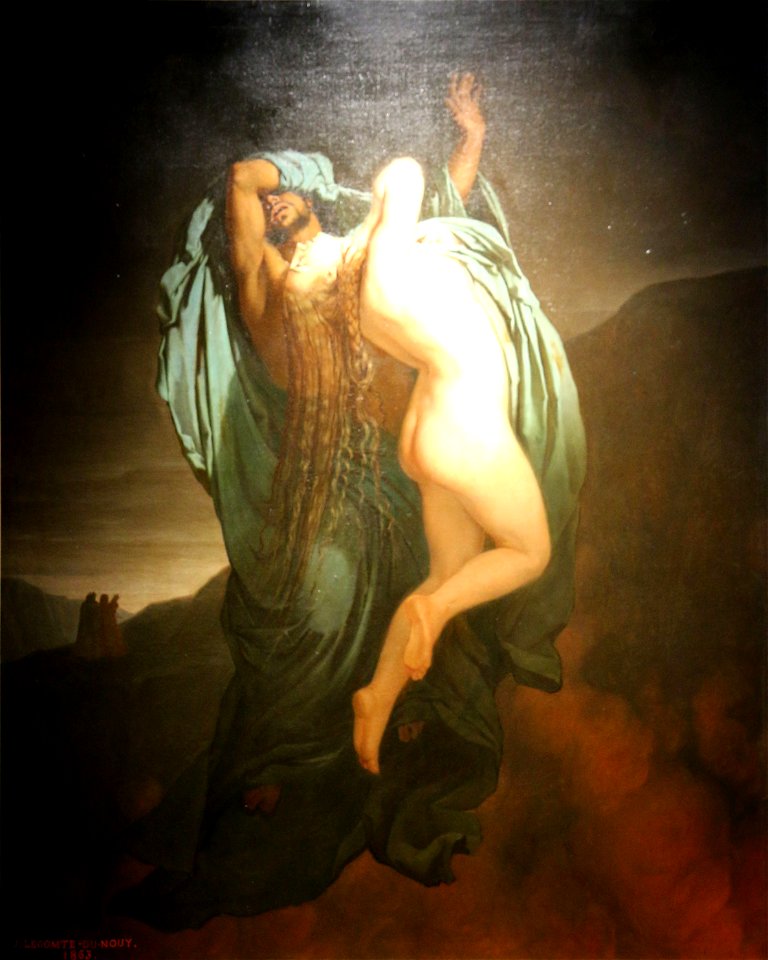 Jean Lecomte du Nouÿ - Françoise de Rimini aux enfers