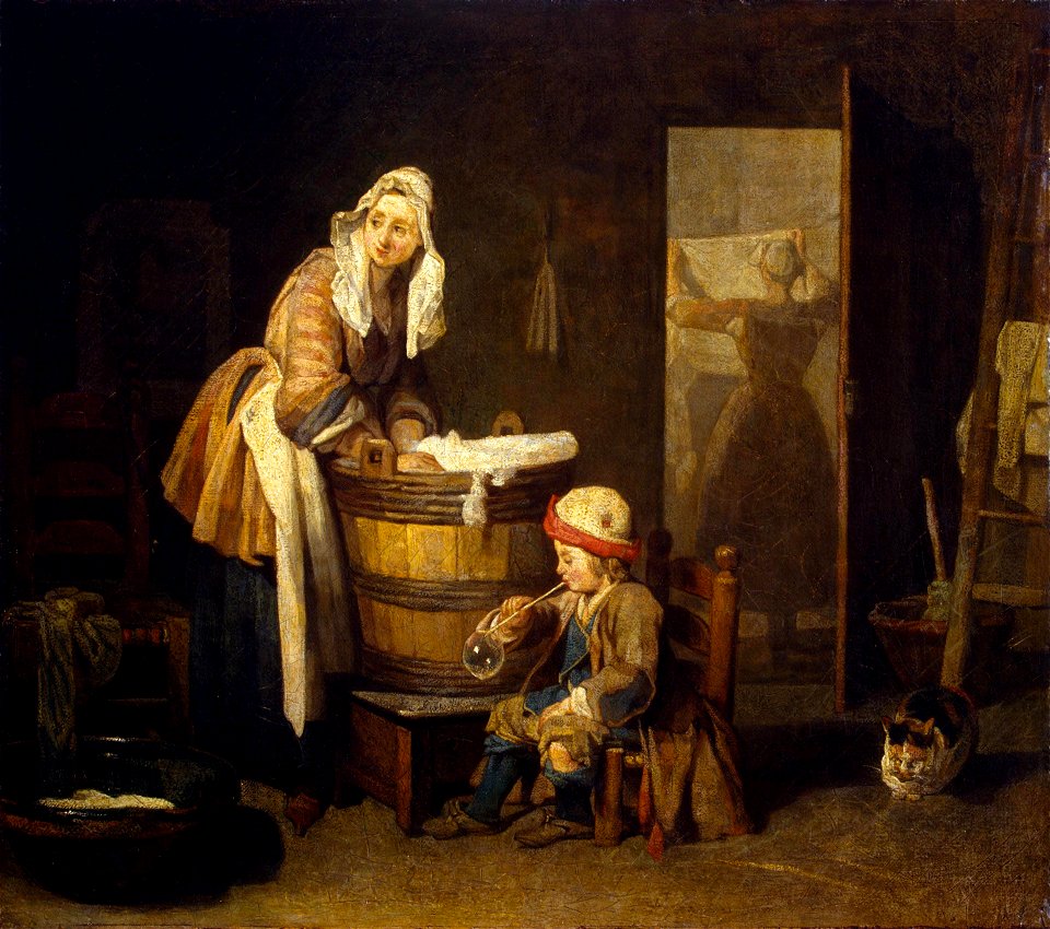 Jean Siméon Chardin - The Laundress - WGA04761