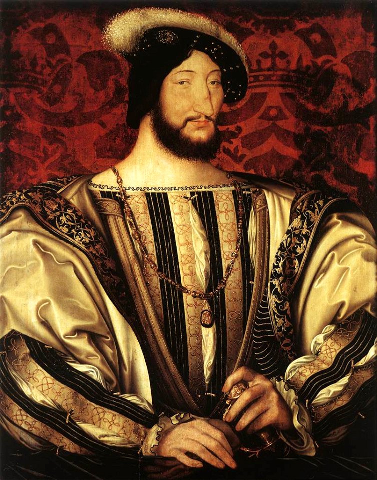 Jean Clouet - Portrait of François I, King of France - WGA5081