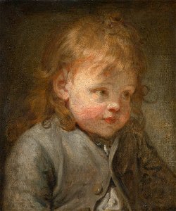 Jean-Baptiste Greuze Portrait of a Young Boy. Free illustration for personal and commercial use.