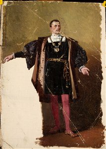 Jean Lulves - Portrait of an actor - M.Ob.870 MNW - National Museum in Warsaw