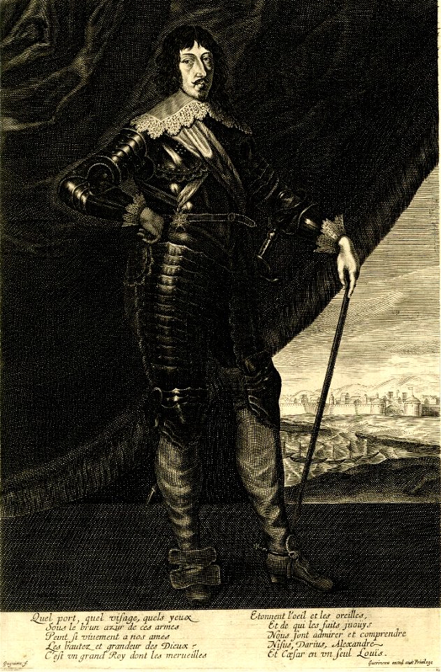 Louis XIII, King of France, with the Sash and Badge of the Order