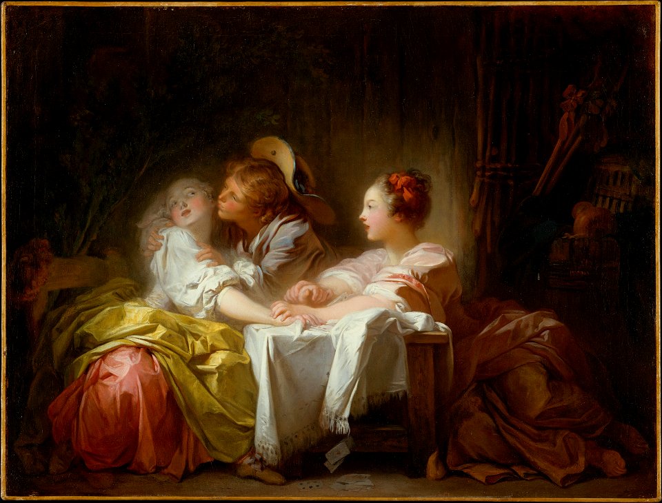 Jean Honoré Fragonard The Stolen Kiss (56.100.1)