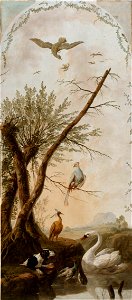 Jean ou Jean-Baptiste Pillement - Panneau décoratif à sujets d'animaux - PPP444 - Musée des Beaux-Arts de la ville de Paris