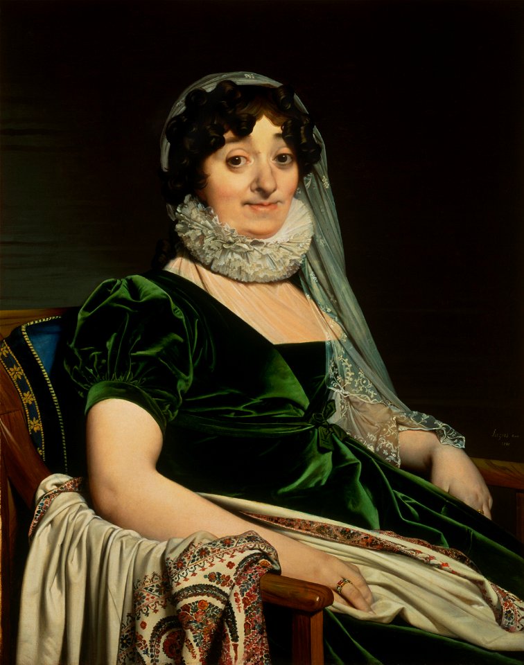 Jean-Auguste-Dominique Ingres, French - Portrait of the Countess of Tournon - Google Art Project