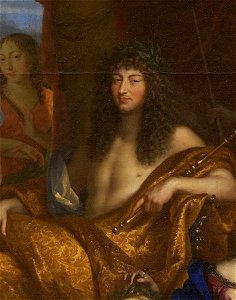 Jean Nocret - Louis XIV et la famille royale - Google Art Project (cropped). Free illustration for personal and commercial use.