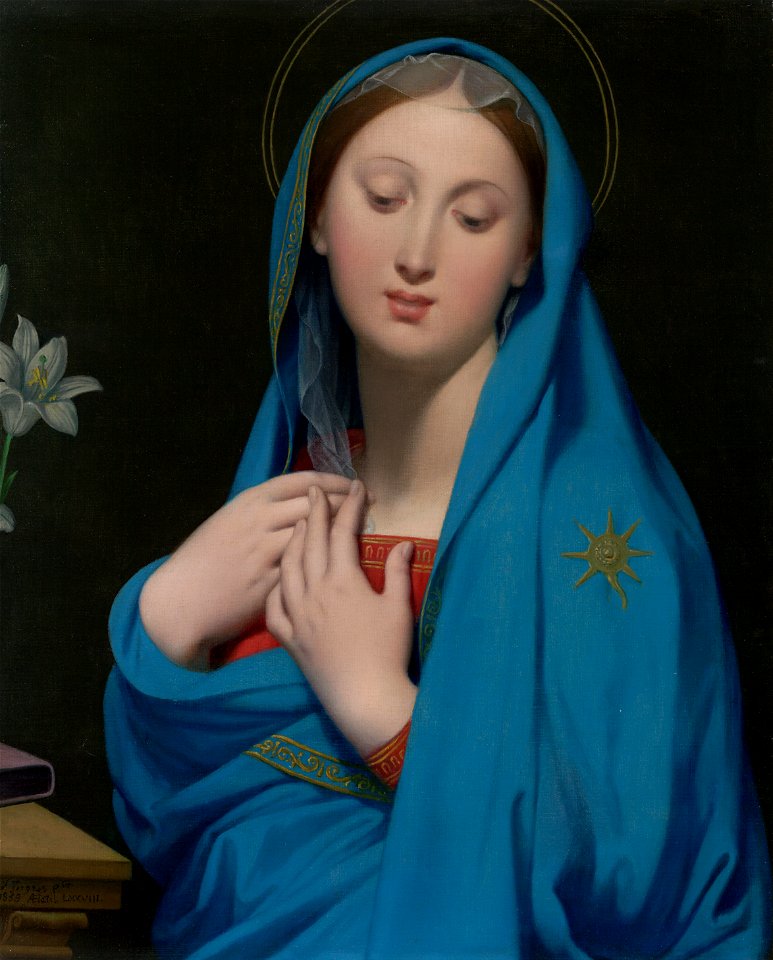 Jean-Auguste-Dominique Ingres - Virgin of the Adoption - Google Art Project