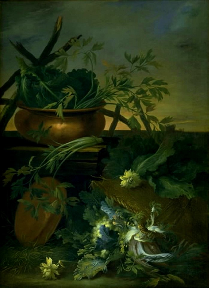 Jean-Baptiste Gaijot Dubuisson - Still Life. Vegetables - KMS915 - Statens Museum for Kunst