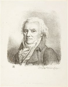 Jean-Antoine Laurent - Self-Portrait in a Dark Cloth Coat