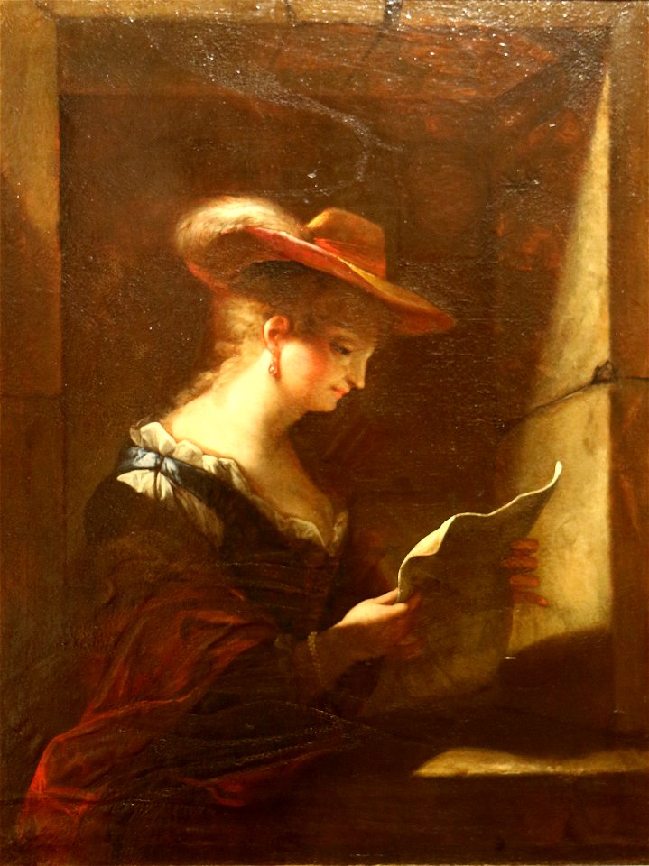Jean Raoux - Jeune fille lisant