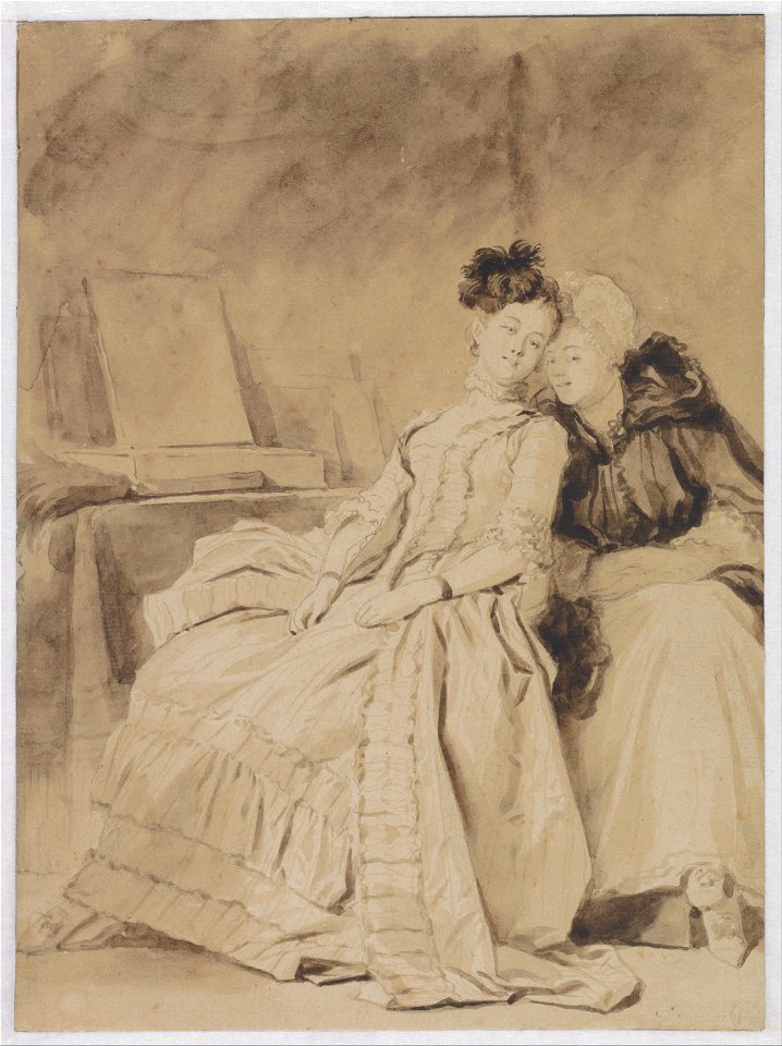 Jean Honoré Fragonard - The Intimate Conversation - Google Art Project