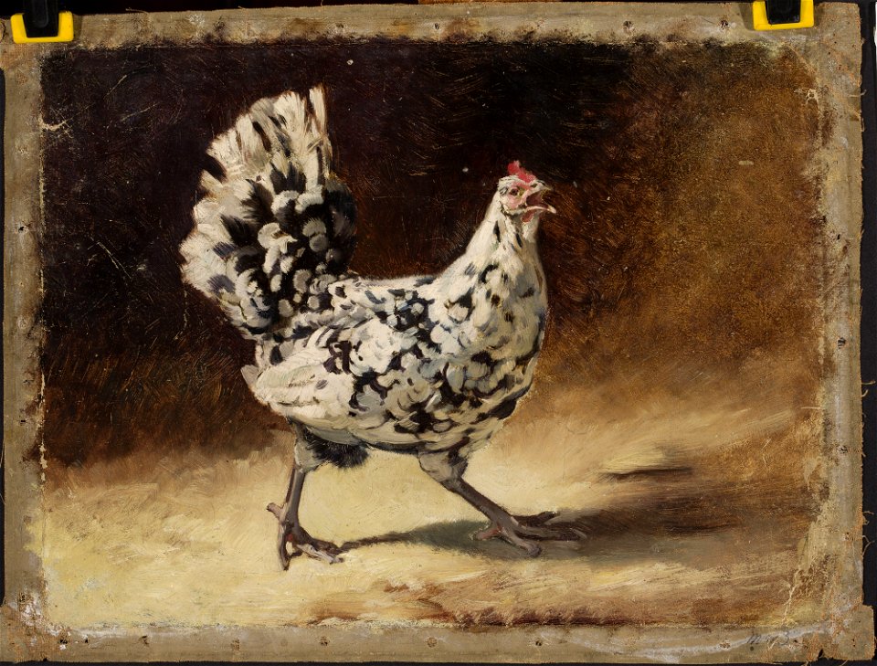 Jean Lulves - Hen - M.Ob.868 - National Museum in Warsaw