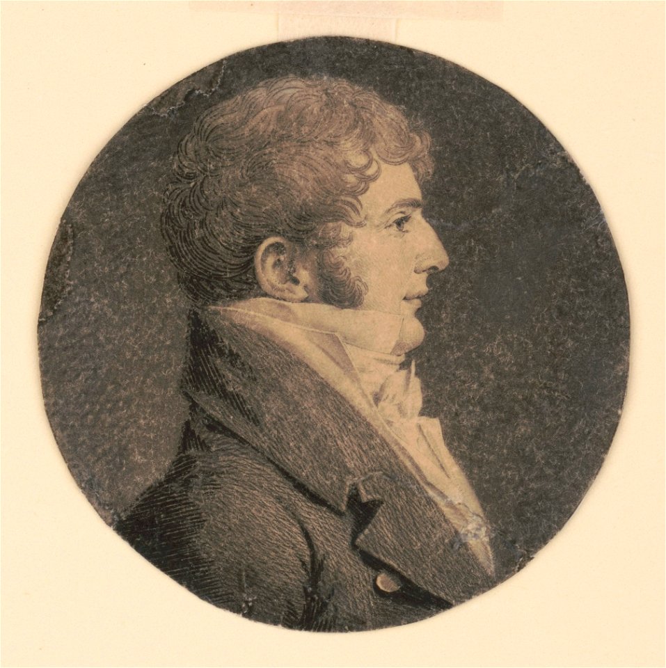 Jean Joseph Coiron, head-and-shoulders portrait, right profile LCCN2007676896