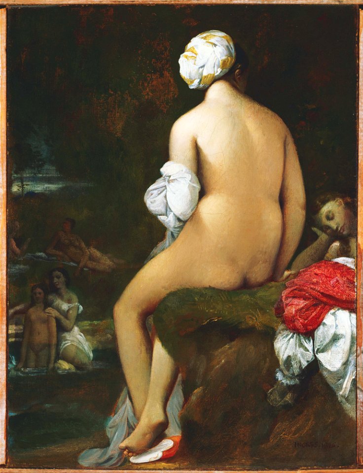Jean-Auguste-Dominique Ingres - The Small Bather - Google Art Project