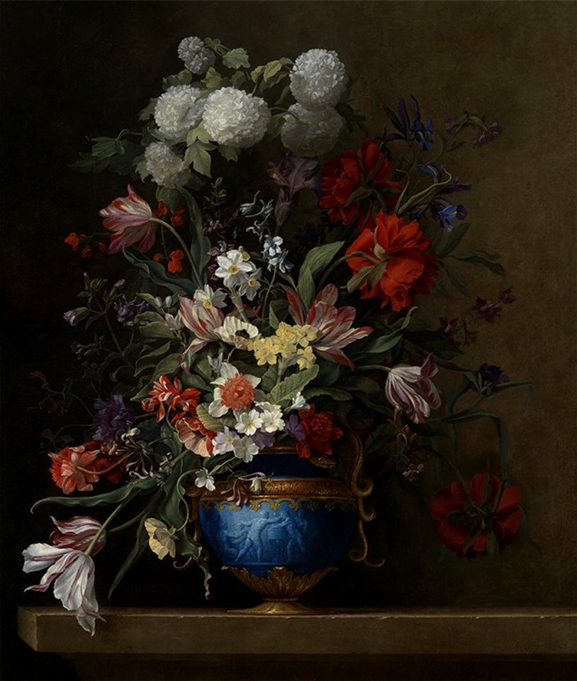 Jean Michel Picart - Blumenstilleben - 2603 - Staatliche Kunsthalle Karlsruhe
