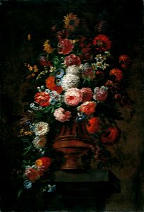 Jean-Baptiste Monnoyer (1636-1699) - Summer Flowers in Bronze Urn - R.1992-8.8 - Ipswich Museum