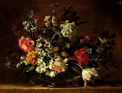Jean-Baptiste Monnoyer - Still-Life of Flowers - WGA16149