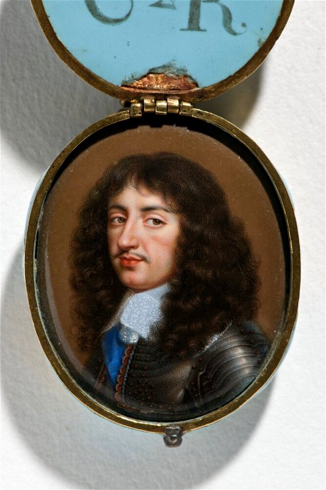Jean Petitot d.ä. - Charles II, King of England and Scotland - NMB 988 - Nationalmuseum