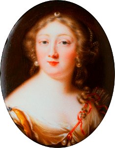 Jean Petitot, French - Portrait of Catherine-Henriette d'Angennes, Countess d'Olonne, as Diana - Google Art Project