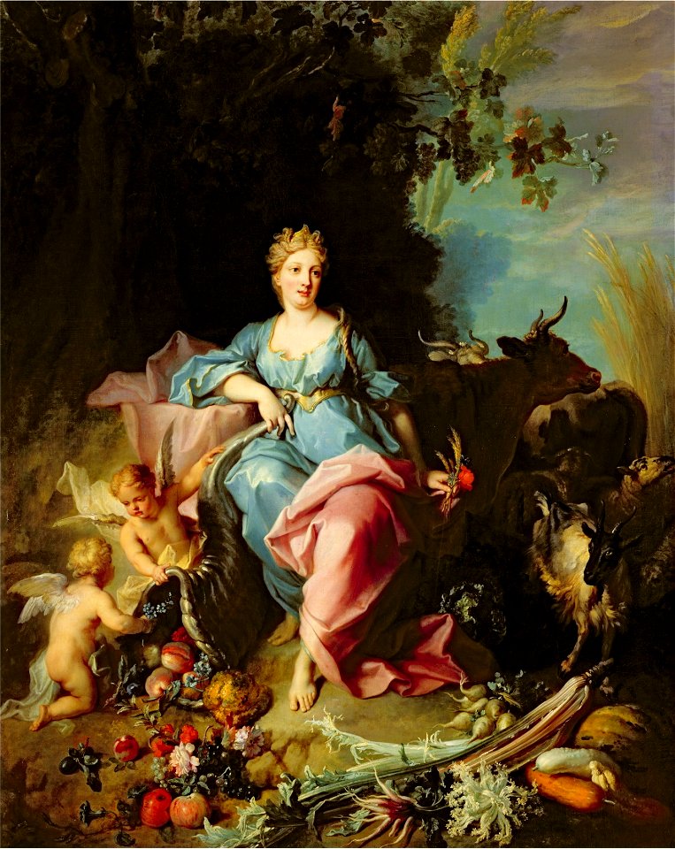 Jean-Baptiste Oudry - L'Abondance (1719)