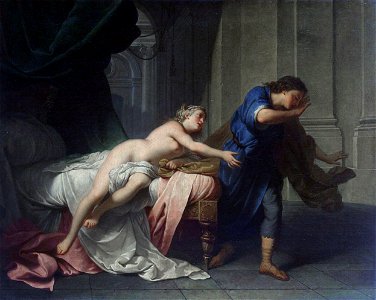 Jean-Baptiste Nattier - Joseph and Potiphar's Wife - WGA16449FXD