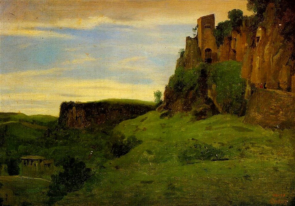 Jean-Baptiste Camille Corot Civita Castellana - La Porta San Salvatore