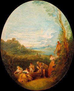 Jean-Baptiste Pater - Springtime - Google Art Project