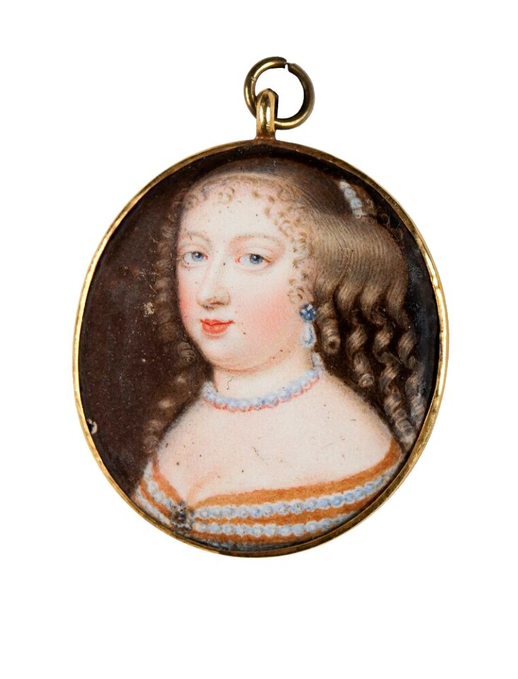 Jean Petitot d.ä. - Hedvig Sofia, Landgravine of Hessen-Cassel - NMB 2170 - Nationalmuseum