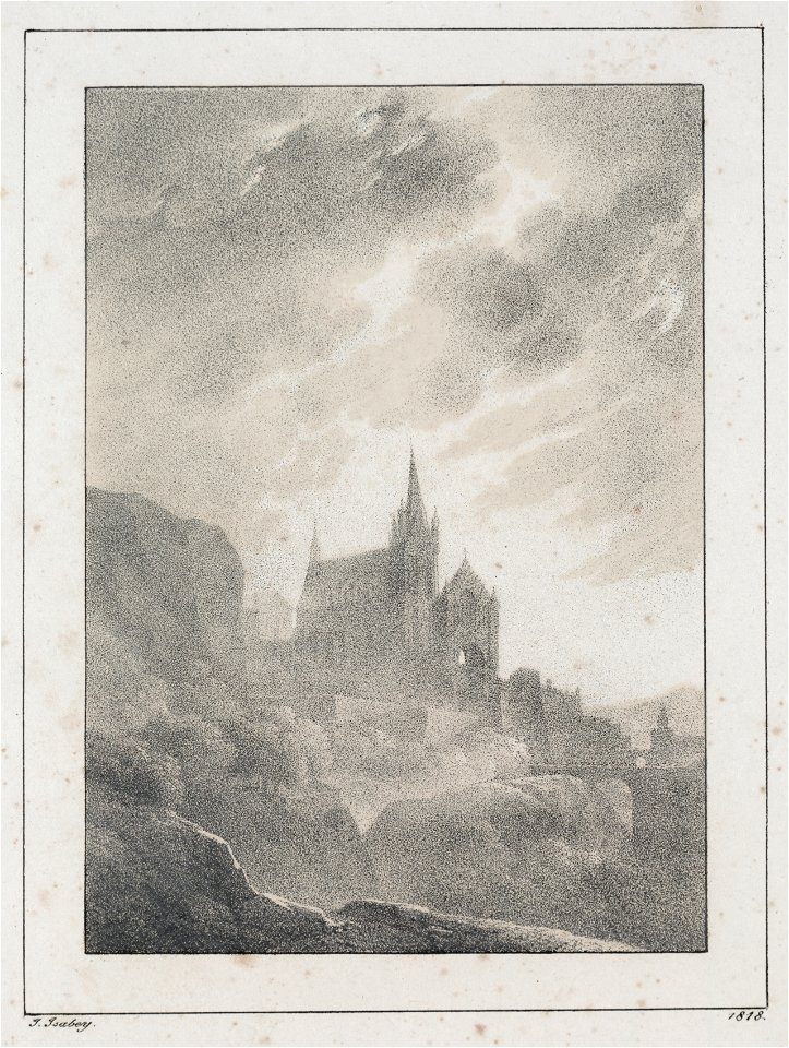 Jean-Baptiste Isabey (French, 1767-1855) - The Cathedral - 1934.160 - Cleveland Museum of Art