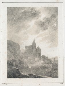 Jean-Baptiste Isabey (French, 1767-1855) - The Cathedral - 1934.160 - Cleveland Museum of Art