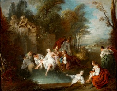 Jean-Baptiste Joseph Pater - The Bathers - 64.1 - Indianapolis Museum of Art