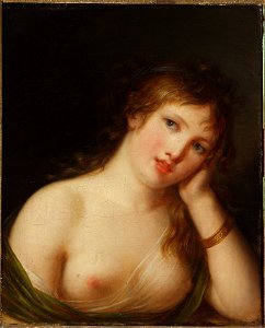 Jean-Baptiste Greuze - Portrait of a young woman - Dep.859 - National Museum in Warsaw