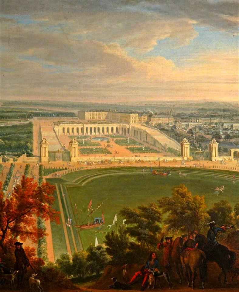 Jean-Baptiste Martin the elder (1659-1735) (after) - Versailles from the Heights of Satory - 1530126 - National Trust