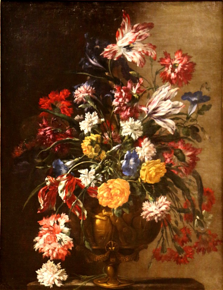 Jean-Baptiste Monnoyer Fleurs dans un vase 1