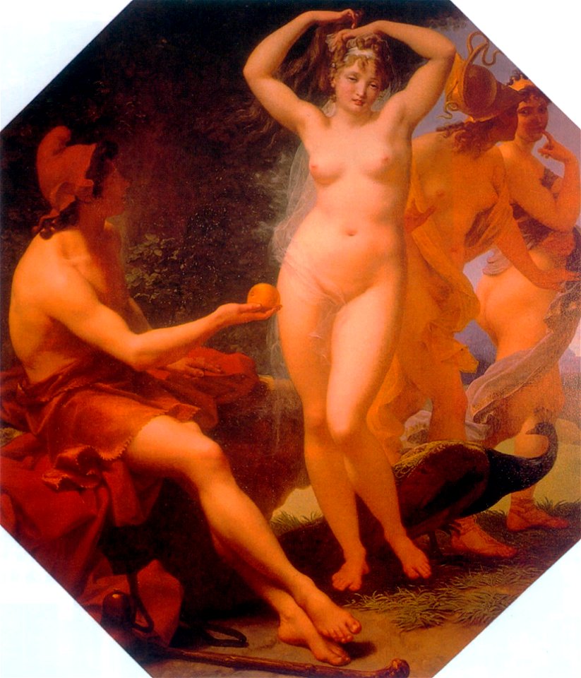 Jean-Baptiste Regnault - The Judgement of Paris, 1820
