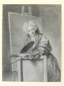 Jean-Baptiste Santerre, Self-Portrait, Victoria and Albert Museum E.405-1965