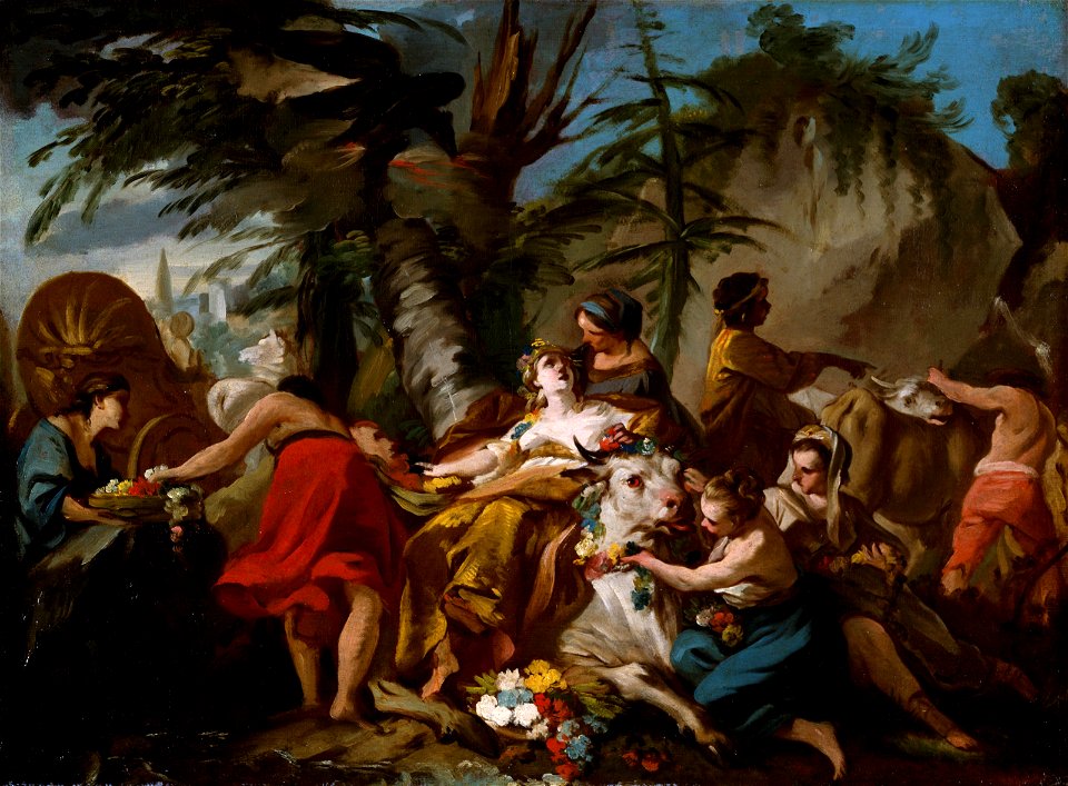Jean-Baptiste Marie Pierre - The Rape of Europa - BF.1990.3 - Museum of Fine Arts