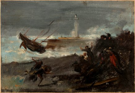 Jean-Baptiste Carpeaux - Naufrage dans le port de Dieppe - PPP3586 - Musée des Beaux-Arts de la ville de Paris