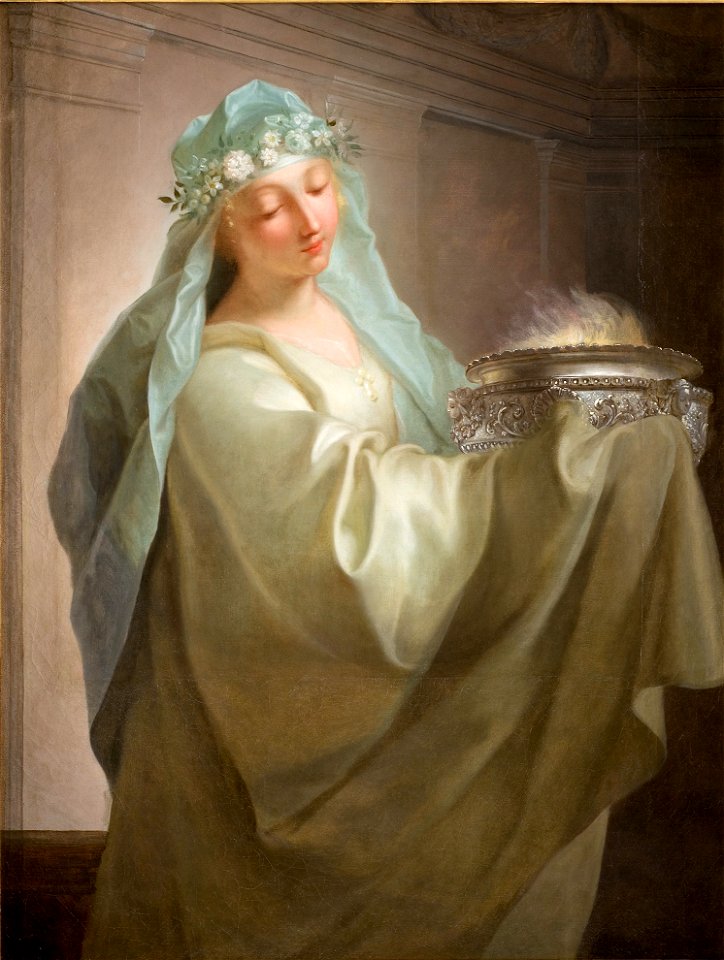 Jean Raoux - Vestal Carrying the Sacred Fire