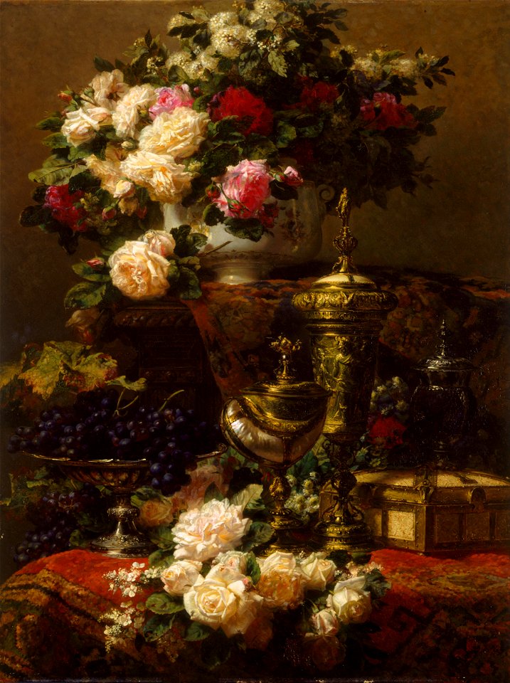 Jean Robie - Flowers and fruit - Google Art Project