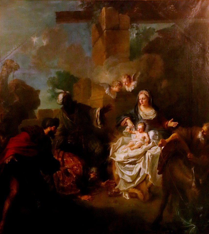 Jean-Baptiste Oudry - Adoration des Mages, 1717