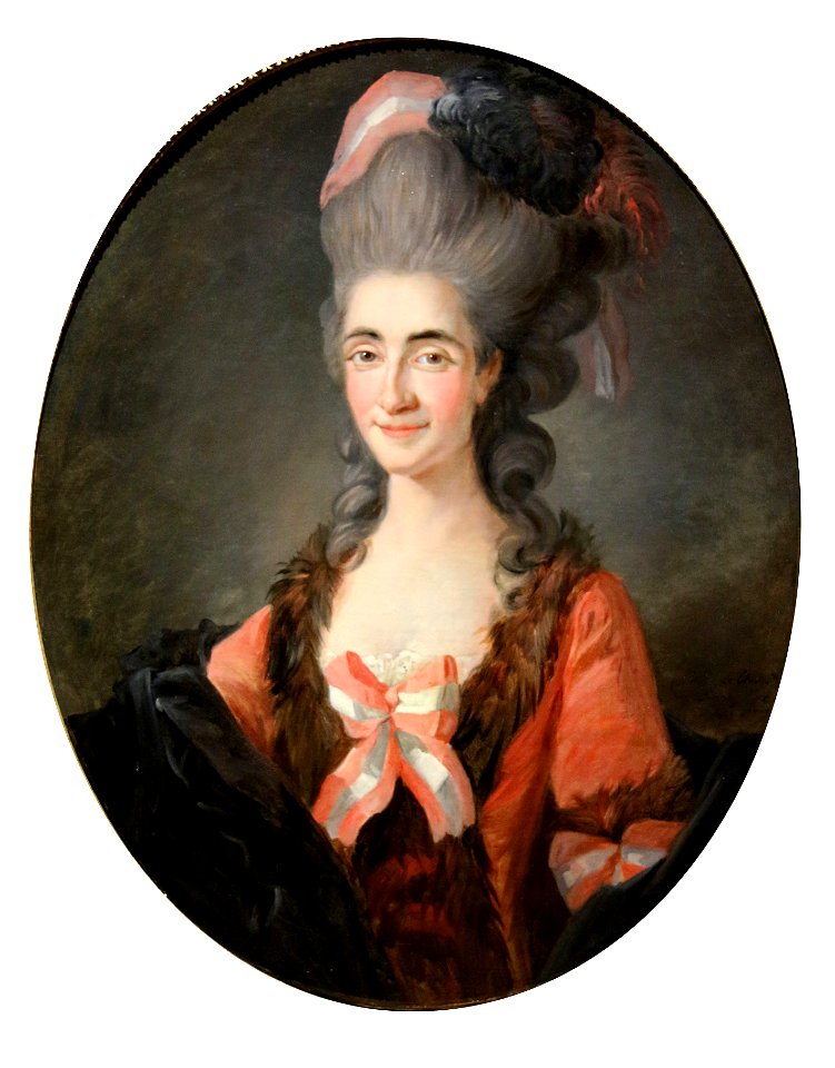 Jean-Baptiste Gautier-Dagoty Portrait de femme