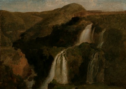 Jean-Baptiste-Camille Corot - Falls of Tivoli - 1975.84.2 - Yale University Art Gallery