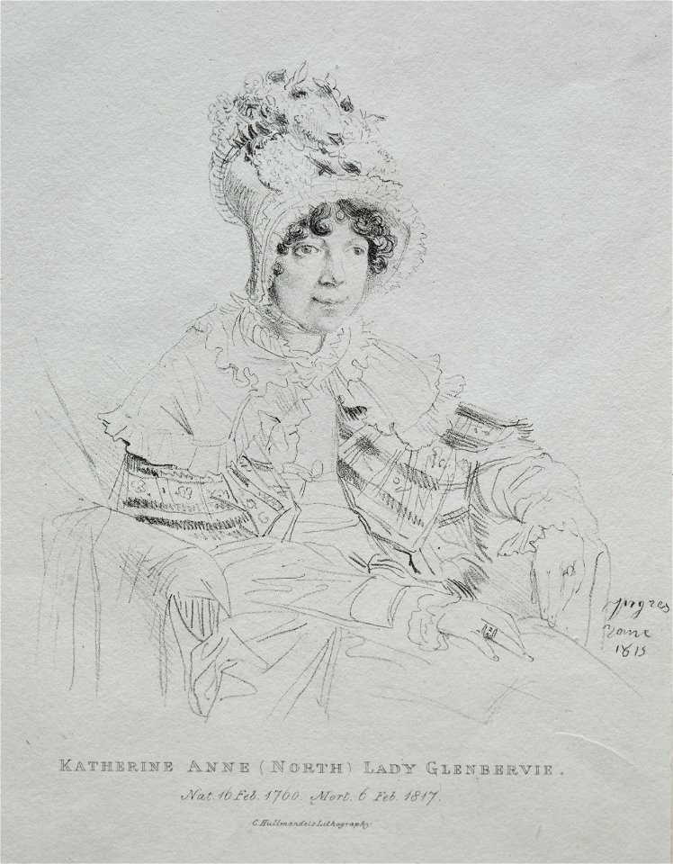 Jean-Auguste-Dominique Ingres (French, 1780-1867) - Katherine Anne Lady Glenbervie - 1942.1037 - Cleveland Museum of Art