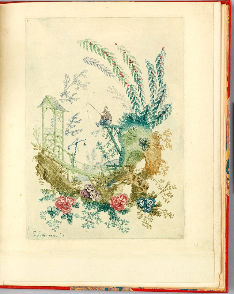 Jean-Baptiste Pillement - Ornamental Design from Nouvelle suite de cahiers chinois a l'usage des dessinateurs et des peintres... - Google Art Project (6717090)