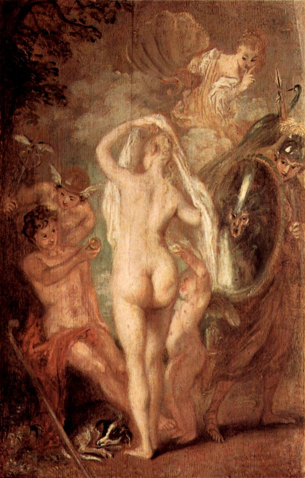 Jean-Antoine Watteau - Le jugement de Pâris