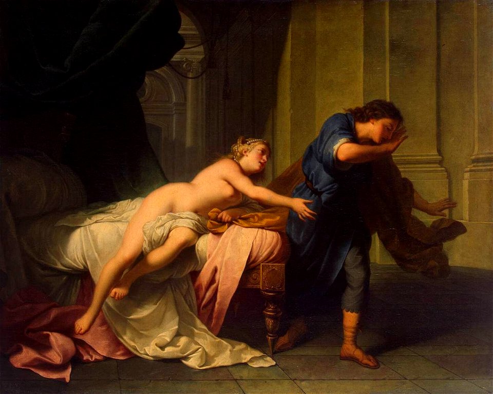 Jean-Baptiste Nattier - Joseph and Potiphar's Wife - WGA16449