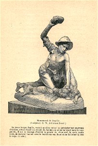 Jean-Baptiste Jupille-dessin de son monument